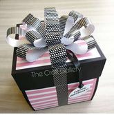 TWO LAYER hearts in centre CHOCOLATE EXPLOSION BOX